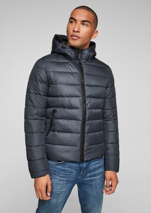 Men Jackets & coats | Warm quilted jacket with hood - WP22681