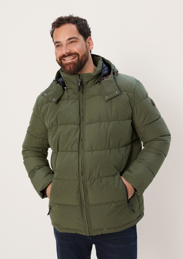 Men Big Sizes | Padded quilted jacket - AH15957