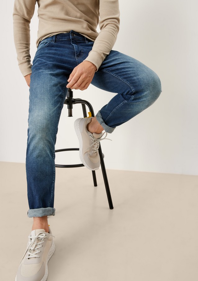 Hommes Jeans | Regular : jean délavé - XC85092