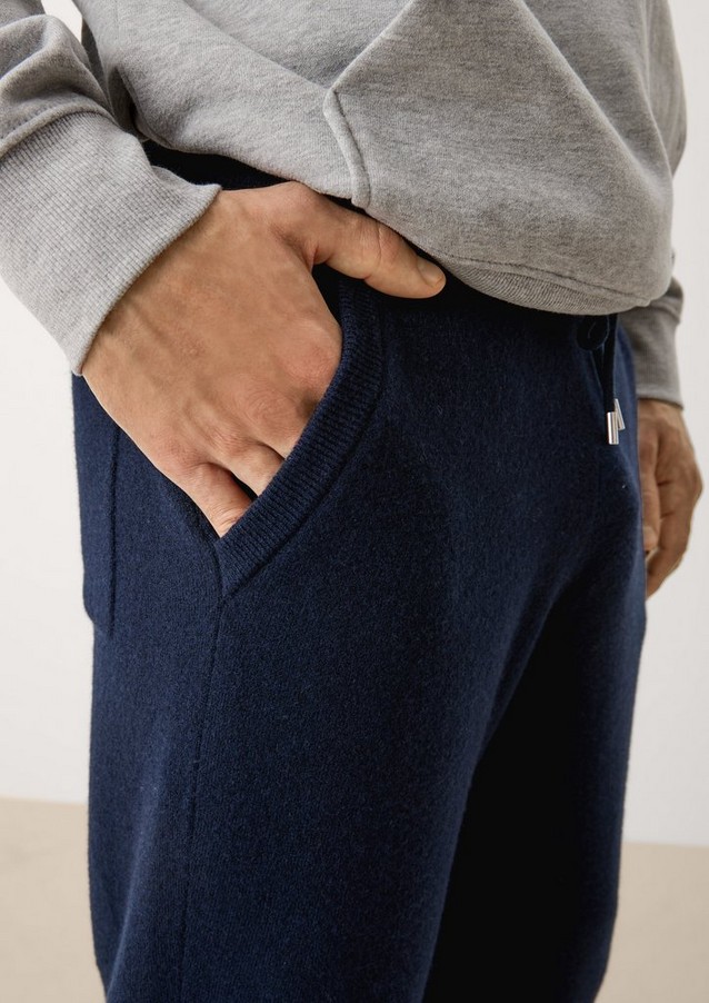 Men Trousers | Knit tracksuit bottoms - EU85681