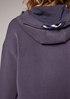 Hoodie with satin ties from comma