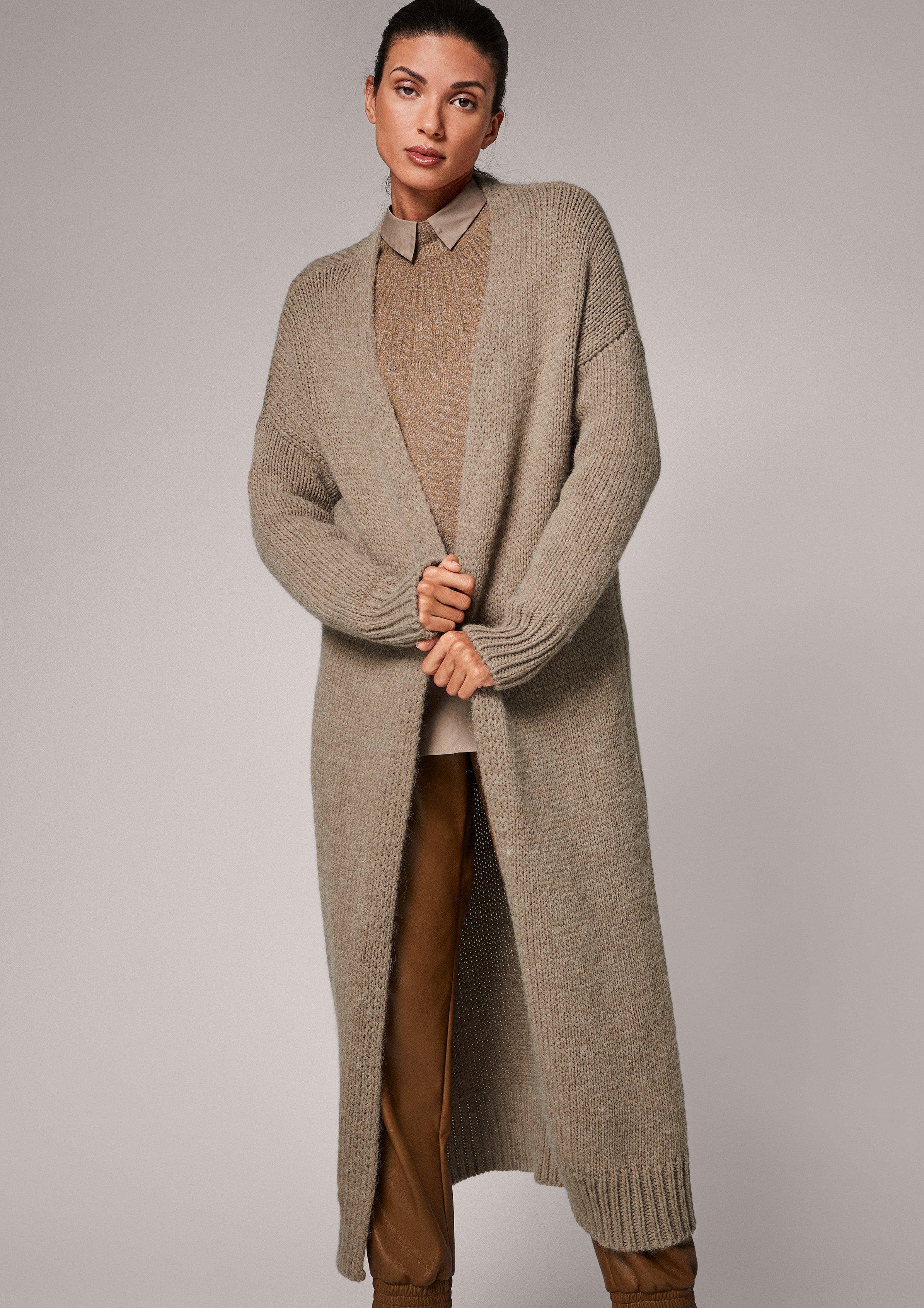 Cardigan in a wool blend from comma
