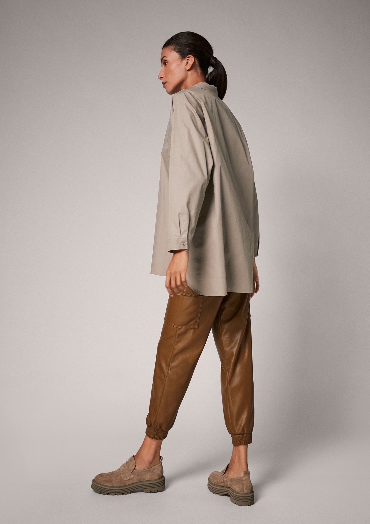 Loose-fitting cotton blouse from comma
