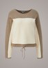 Jumper with drawstring ties from comma