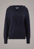 Fine knit hoodie from comma