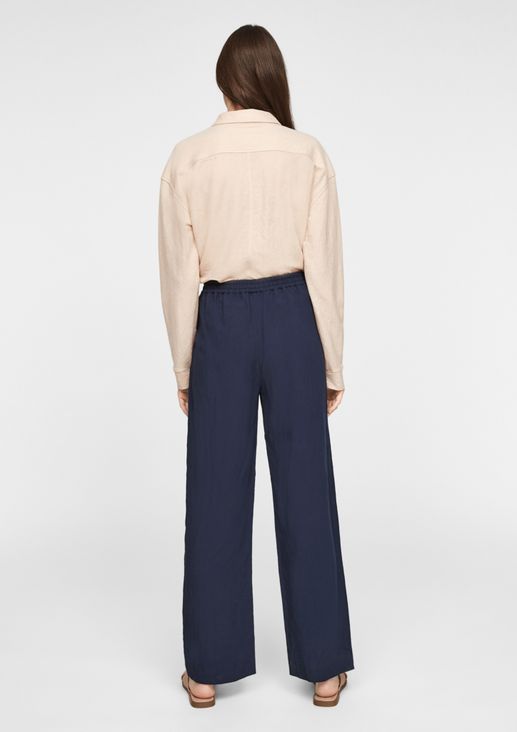 Regular Fit: wide-leg trousers from comma