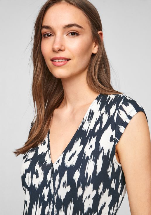 Printed lyocell jumpsuit from comma