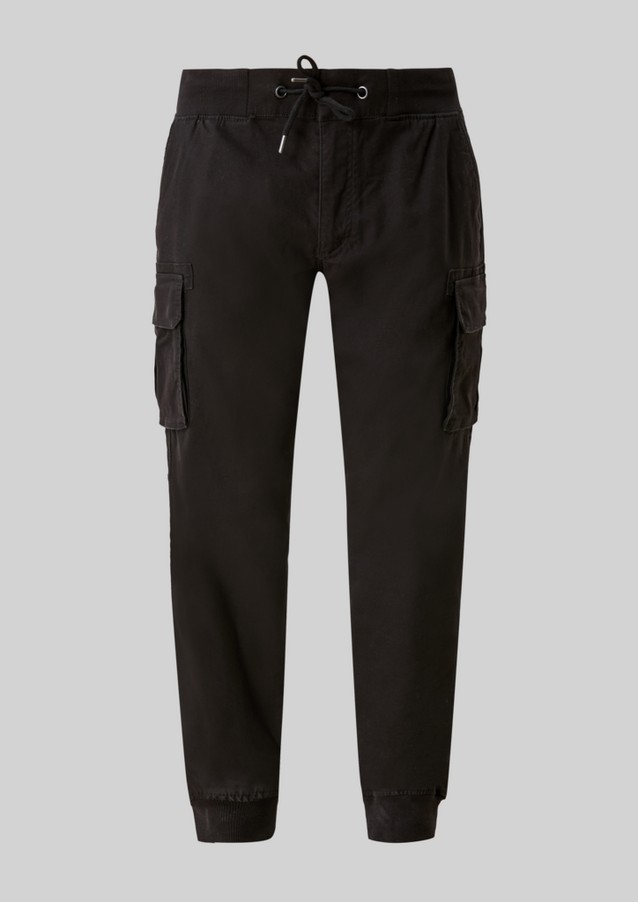 Men Trousers | Relaxed: cargo tracksuit bottoms - XC46993