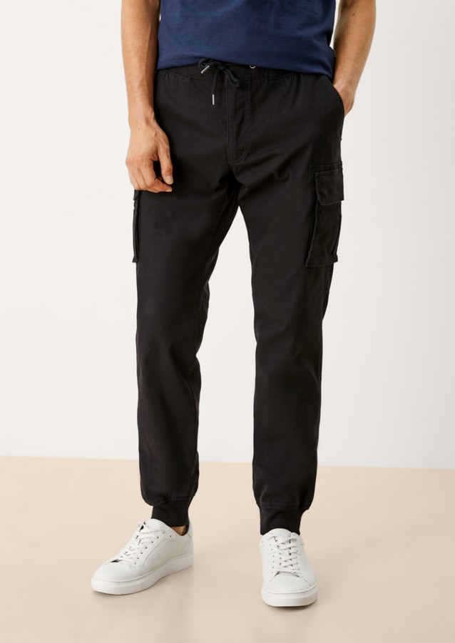 Men Trousers | Relaxed: cargo tracksuit bottoms - XC46993