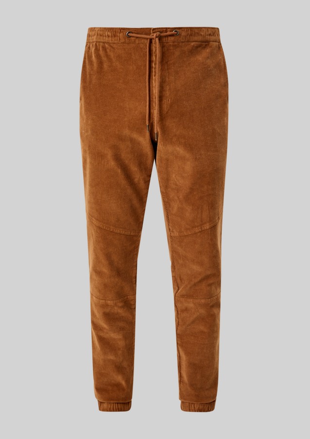 Men Trousers | Relaxed: corduroy tracksuit bottoms - XF90380