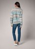 Jumper with colour gradation from comma