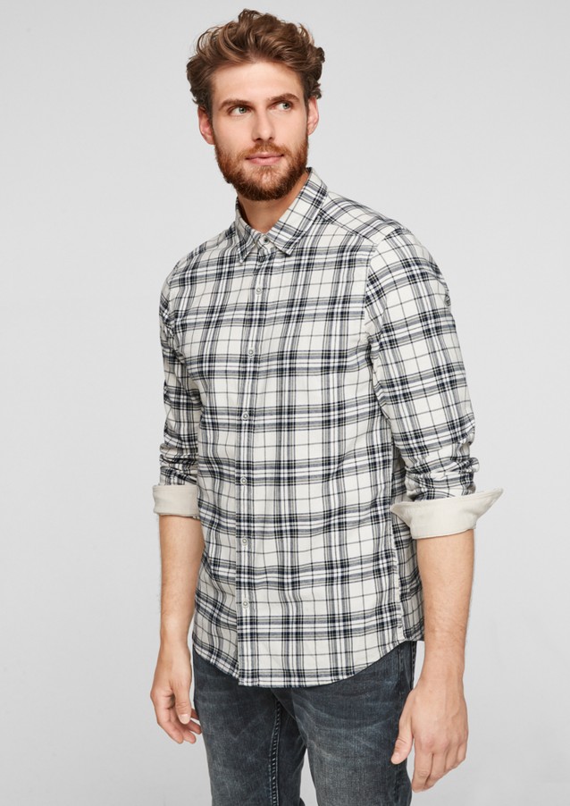Hommes Chemises | Slim : chemise stretch à carreaux - XN90907