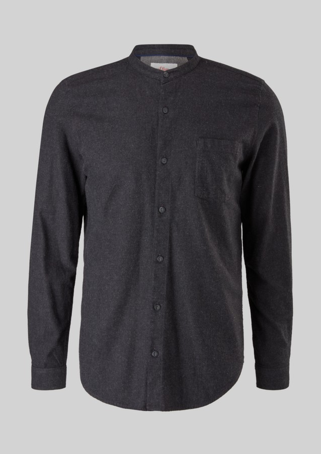 Hommes Chemises | Slim : chemise à col droit - FW67003