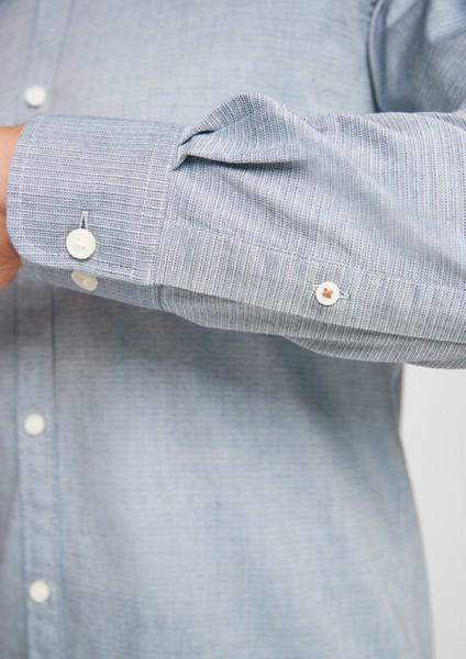 Hommes Chemises | Slim : chemise à motif - XN06251