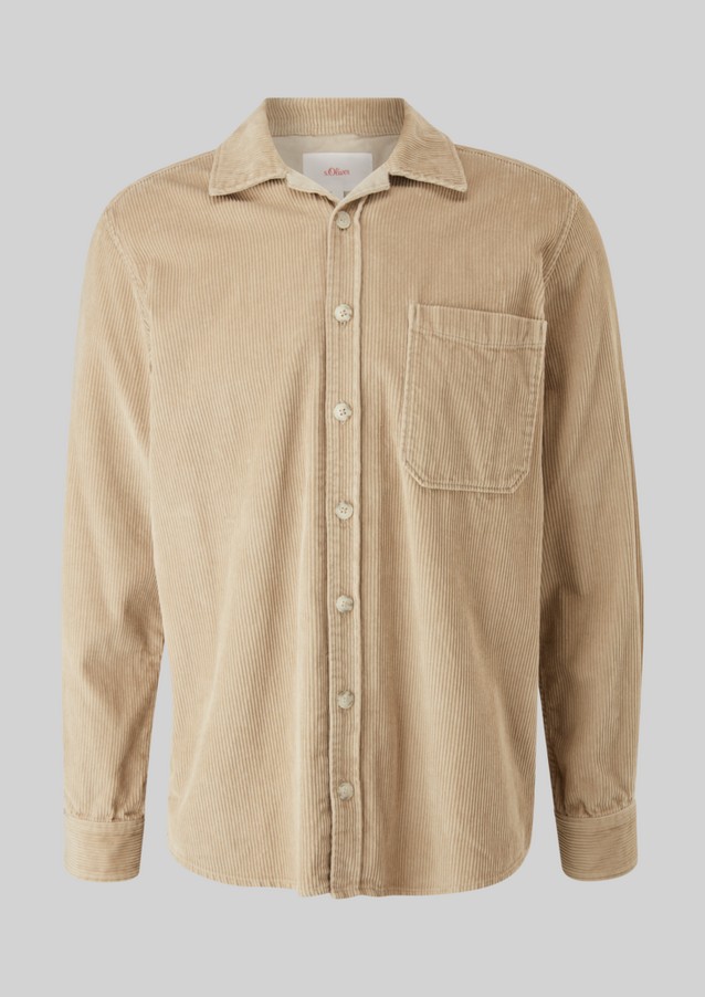 Hommes Chemises | Regular : chemise en velours côtelé - CP56121