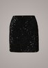 Mini skirt with sequins from comma