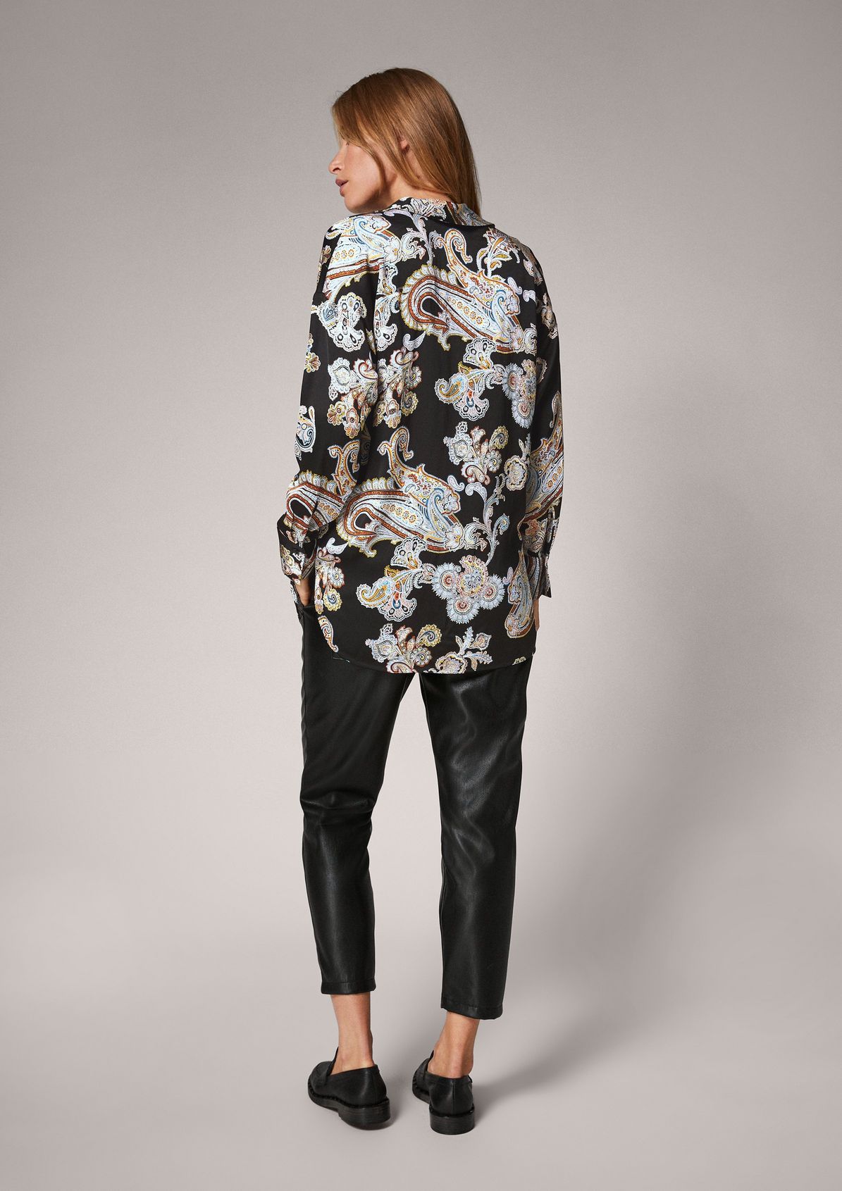 Paisley blouse made of viscose from comma