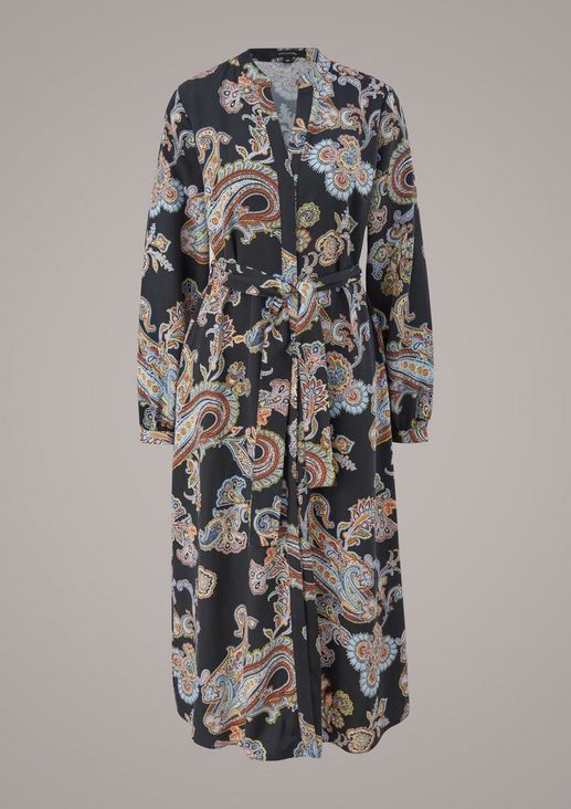 Midi dress with paisley pattern from comma