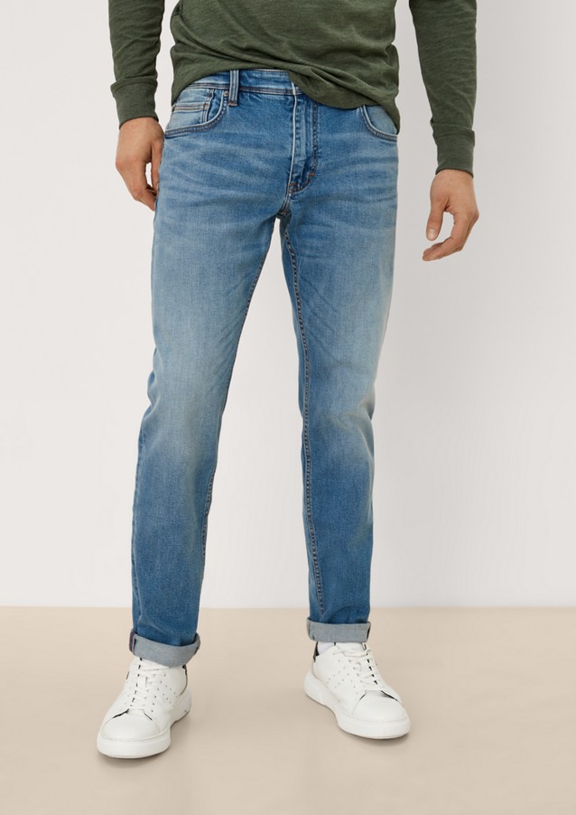 Men Jeans | Regular: jeans with a garment wash - HK33546
