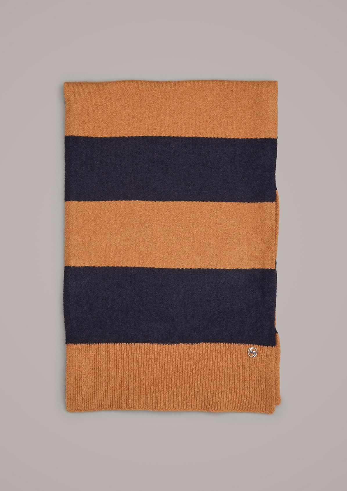 Scarf with block stripes from comma