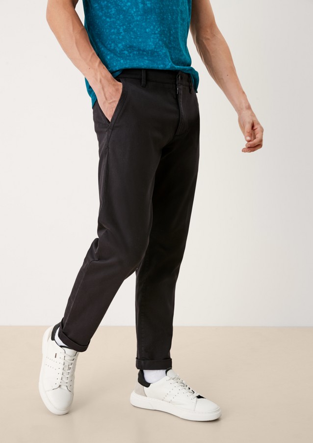 Men Trousers | Slim: trousers with a cropped leg - RY71217