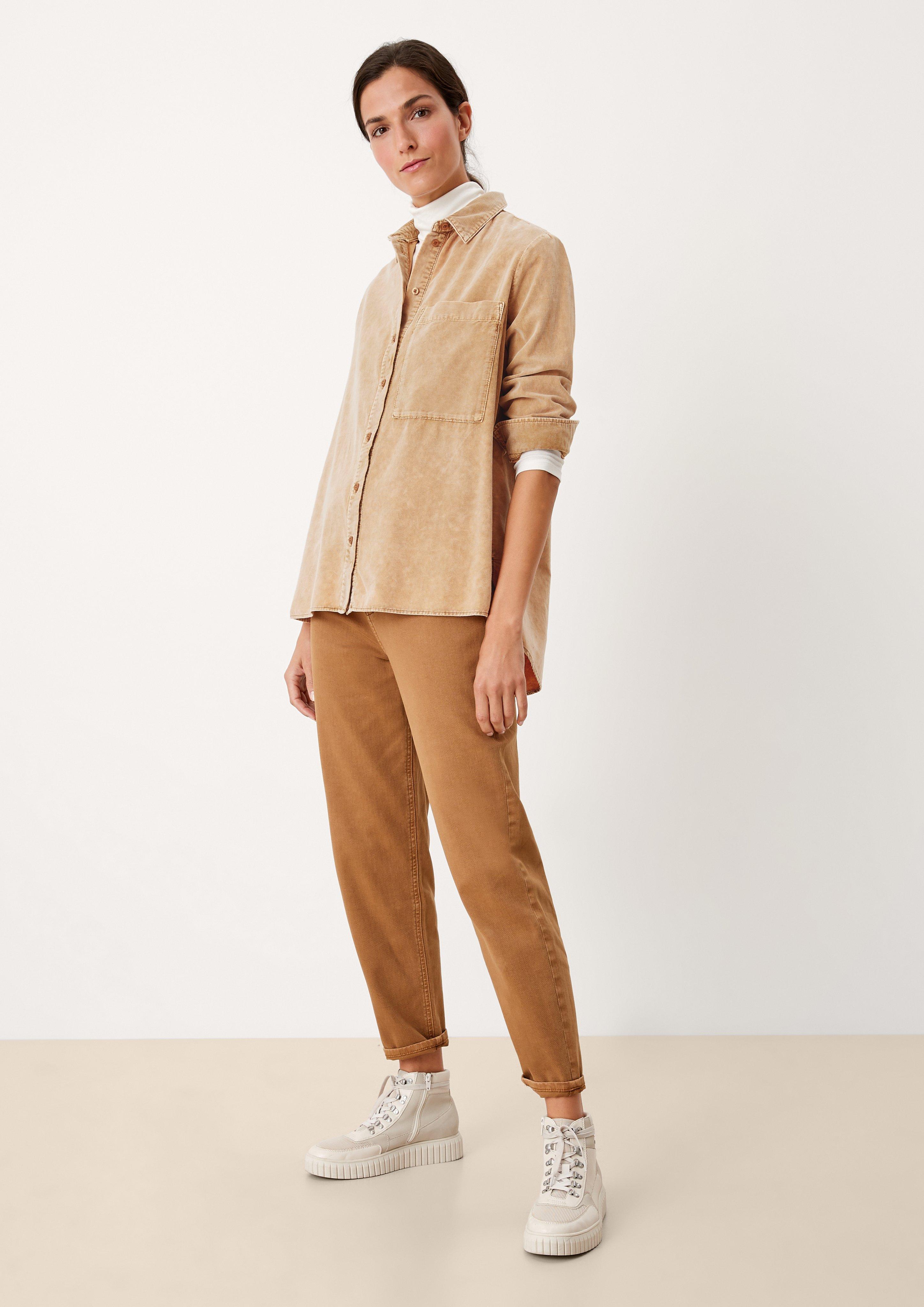 Corduroy blouse