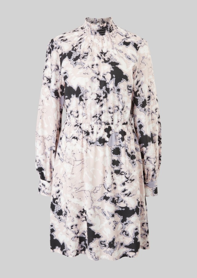 Femmes Robes | Robe en viscose à imprimé all-over - OJ92042