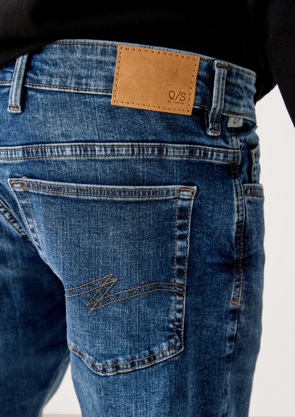 Men Jeans | Slim: denim with a garment wash - HE57774