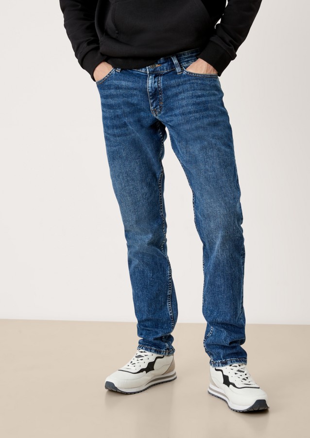 Men Jeans | Slim: denim with a garment wash - HE57774