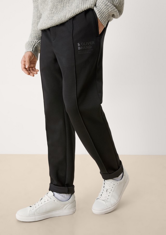 Hommes Pantalons | Regular : pantalon de jogging en maille interlock - AO92839
