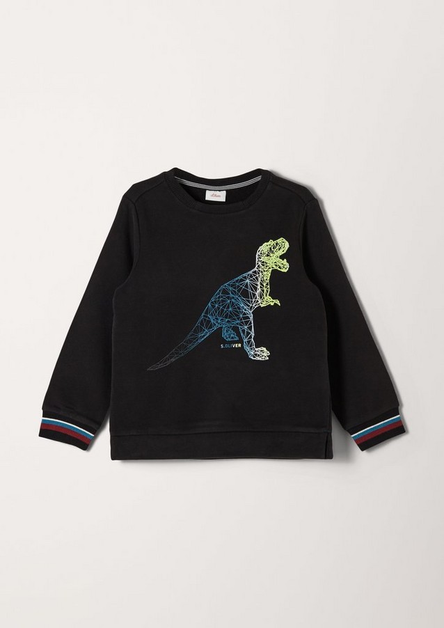 Junior Kids (sizes 92-140) | Cosy jumper with a dinosaur print - XR66863