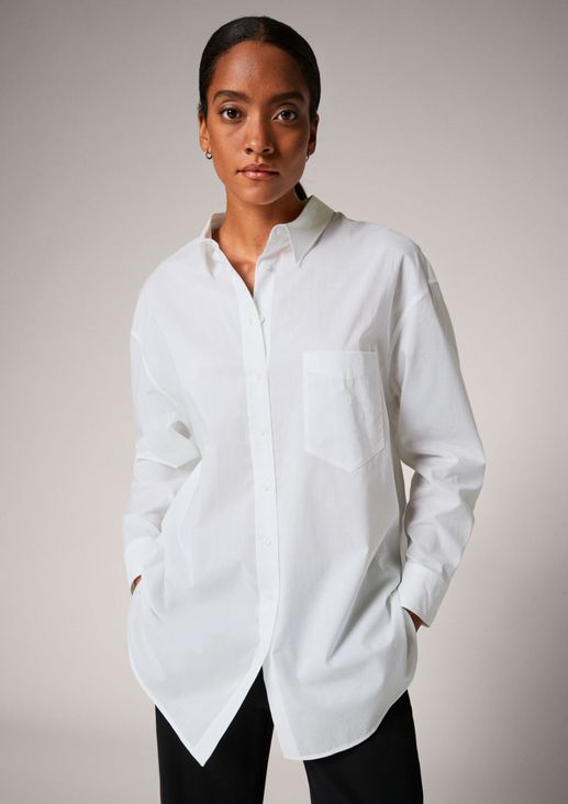 Shirt blouse in an oversized look from comma