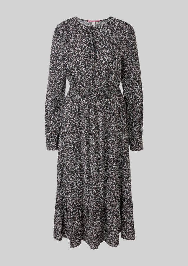 Femmes Robes | Robe en viscose à motif all-over - IU65111