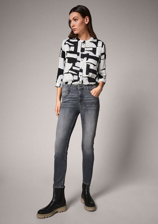 Skinny: jeans with hyper stretch from comma