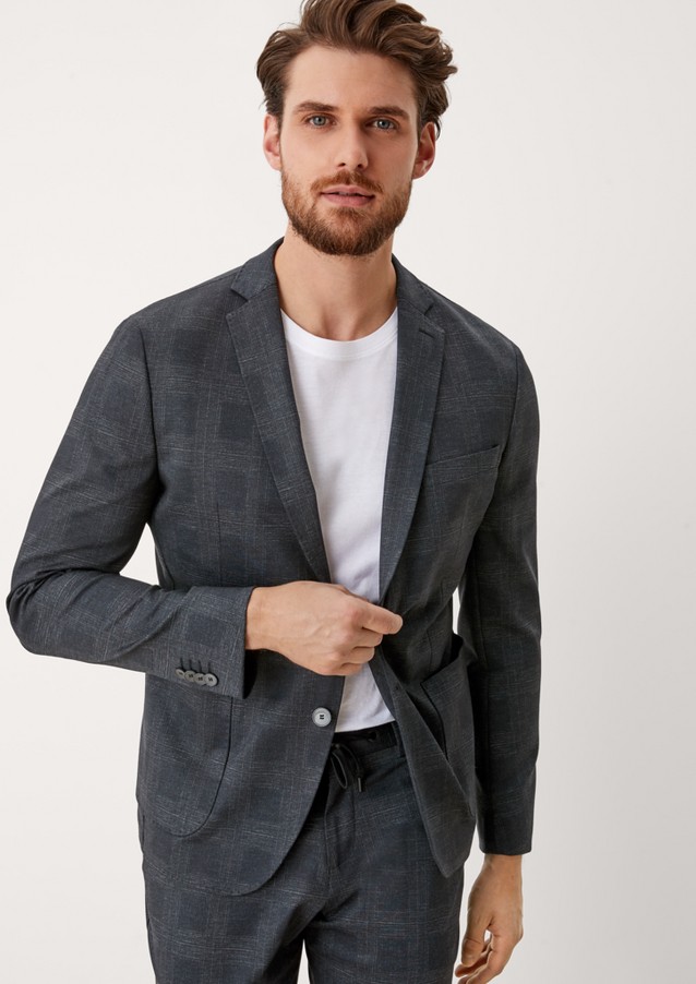Men Tailored jackets & waistcoats | Slim: tracksuit suit jacket - ZW31457