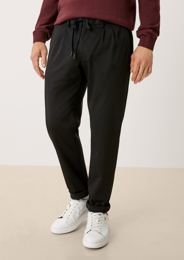 Hommes Pantalons | Slim : pantalon de jogging à pinces - TJ01275