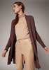 Long fine knit cardigan from comma