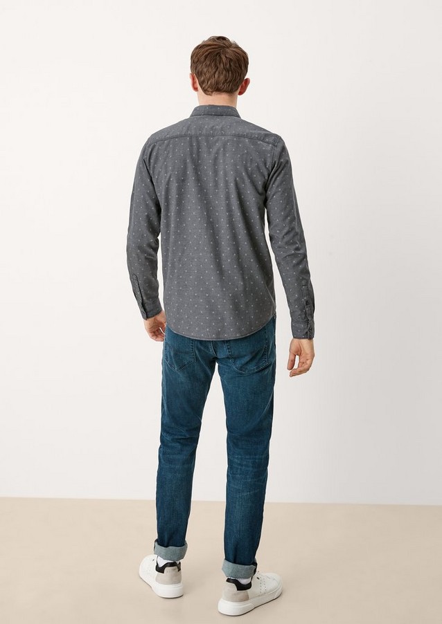 Hommes Chemises | Extra Slim : chemise à motif - IW61348