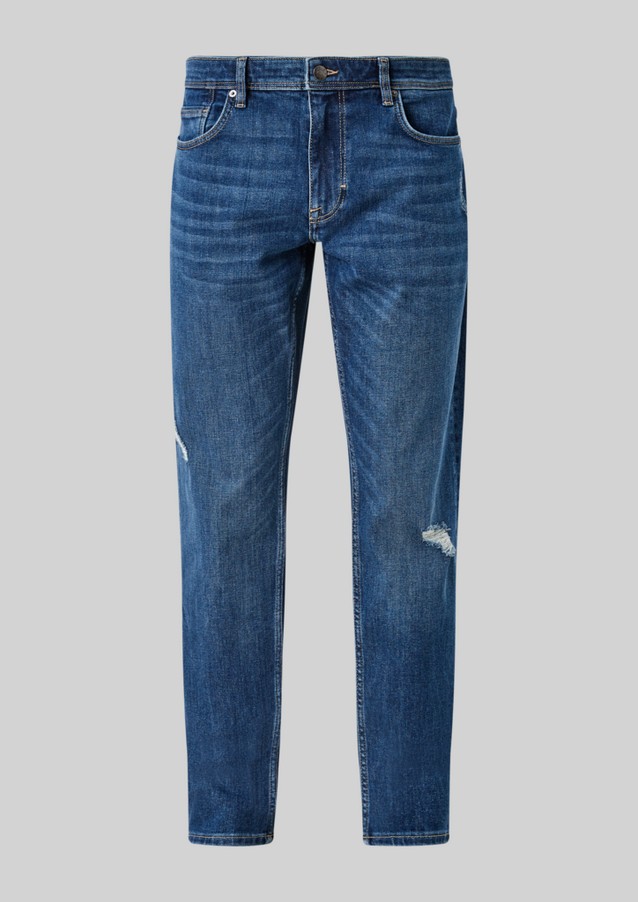 Hommes Jeans | Regular : jean d'aspect usé - HB33953