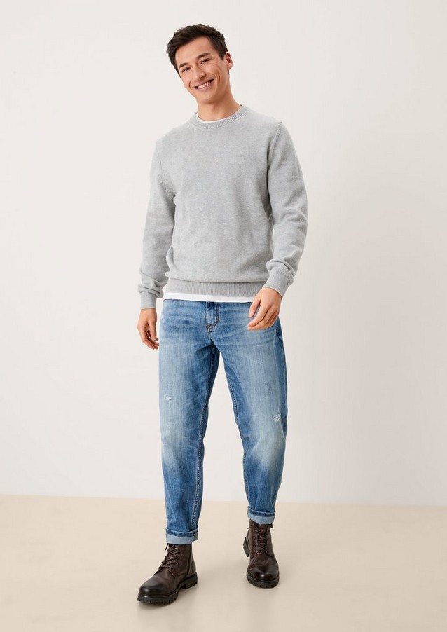 Men Jeans | Relaxed: jeans with hemp - DR54247