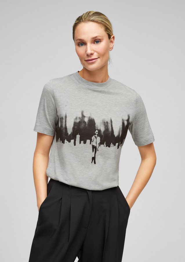 Damen Shirts & Tops | Jerseyshirt mit Frontprint - CB18216