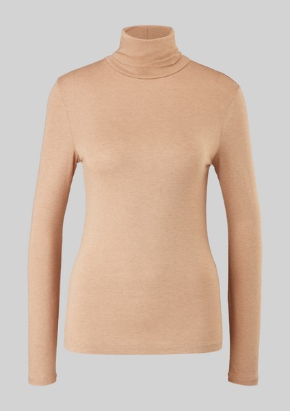 Femmes Shirts & tops | Haut à col roulé à teneur en laine - NQ58908