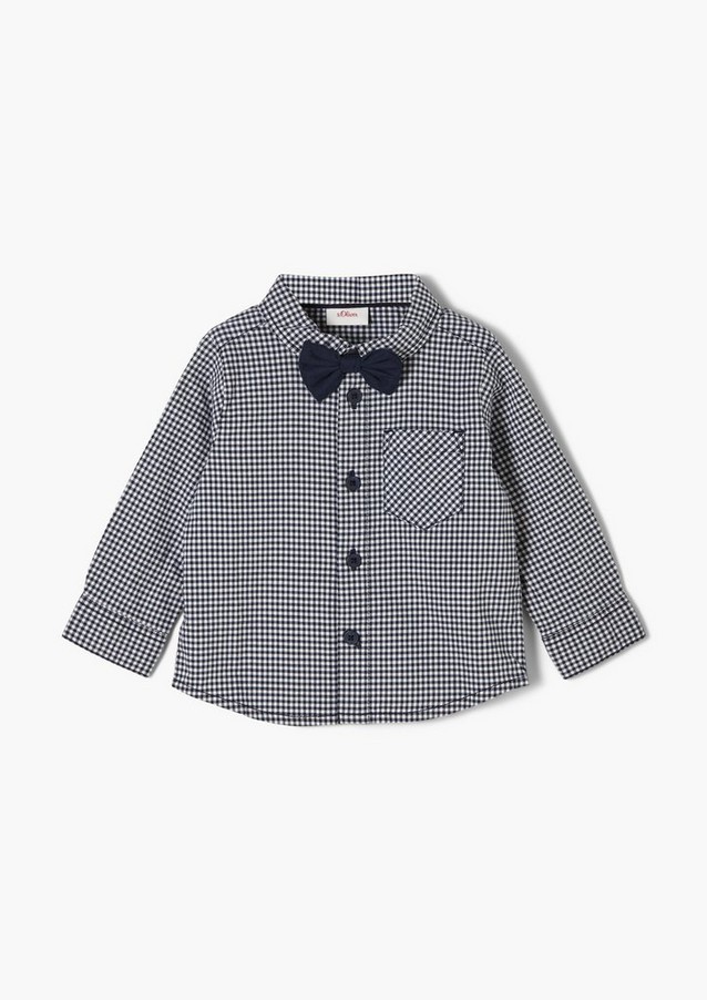 Junior Boys (sizes 50-92) | Shirt with a detachable bow - VC97430