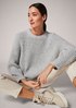 Soft jumper in a textured knit from comma