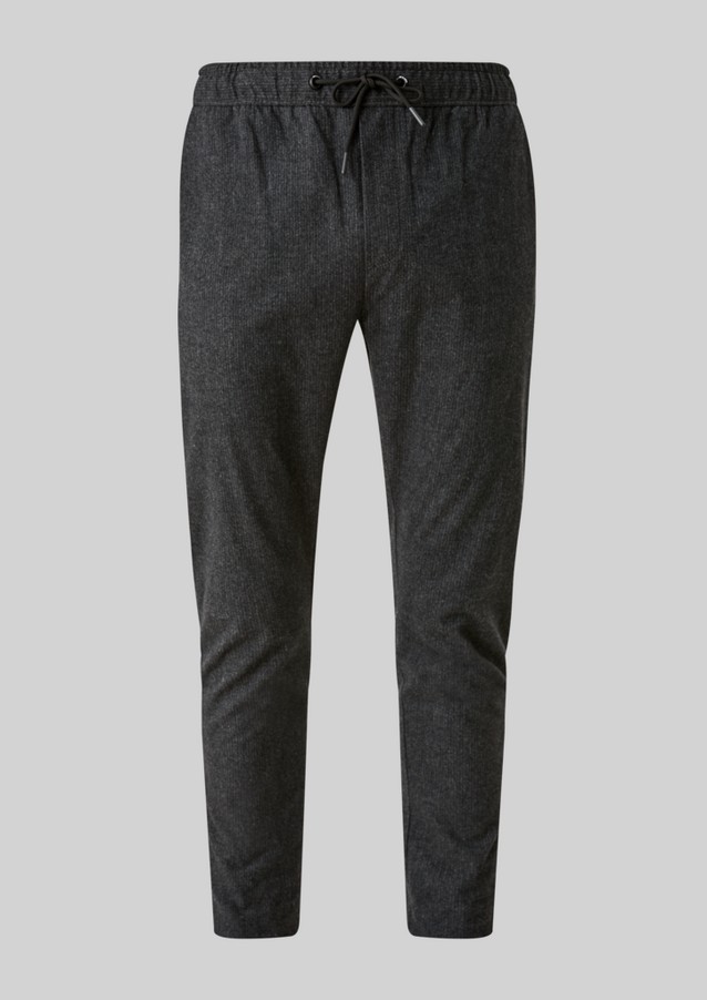 Men Trousers | Relaxed: tracksuit bottoms with pinstripes - RR11904