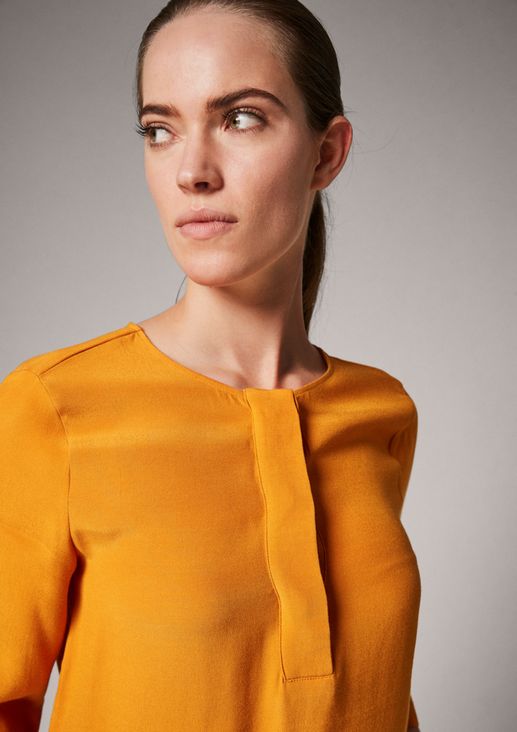 Viscose blouse with press studs from comma