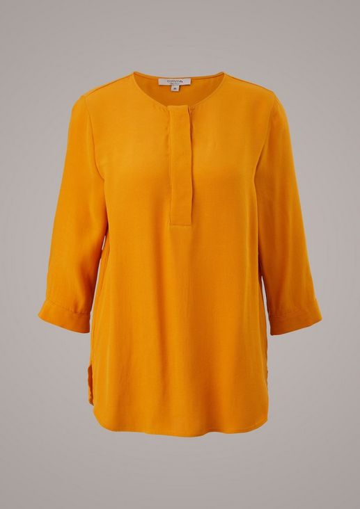 Viscose blouse with press studs from comma