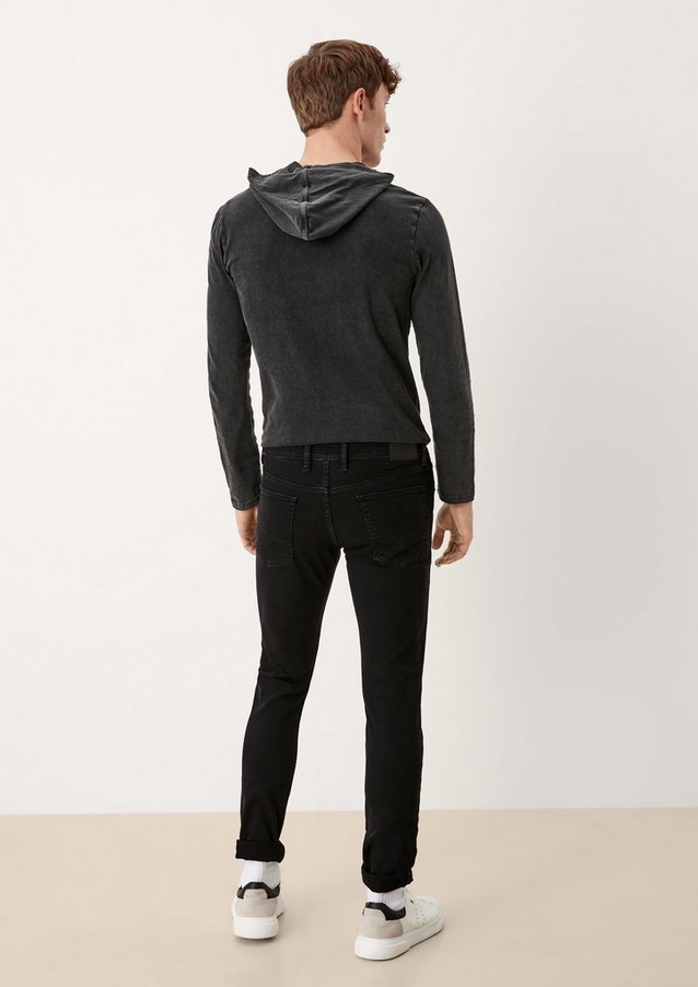 Herren Jeans | Skinny: Black-Denim - RY38111