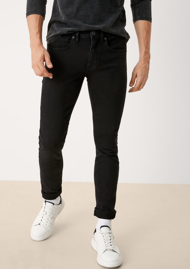 Hommes Jeans | Skinny : jean noir - VS02445