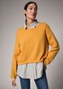 Jumper with a drawstring from comma